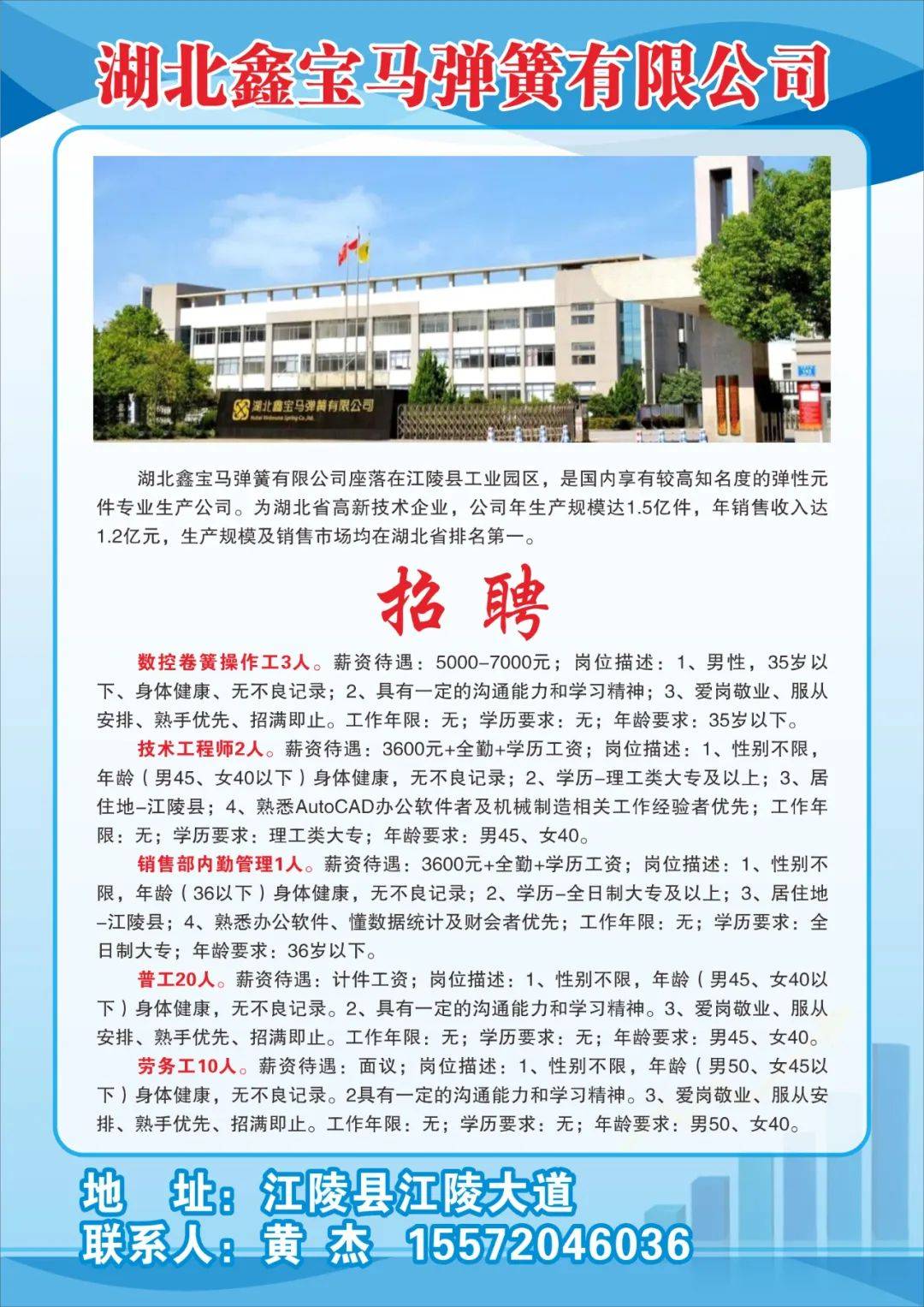 赤壁国贸最新招聘信息总览